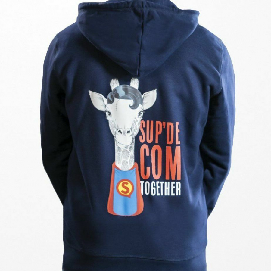 SUP' de COM : une collection capsule de textiles personnalisés pour ses étudiants