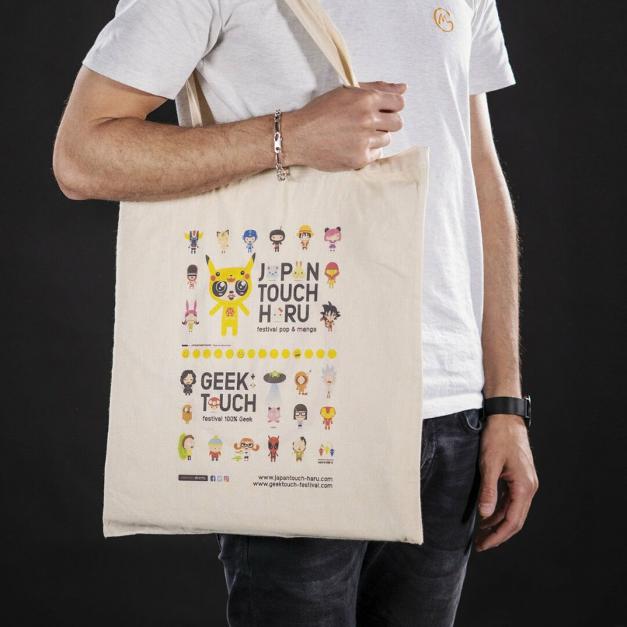 Japan Touch Haru & Geek Touch : des tote bags pour l'évènementiel