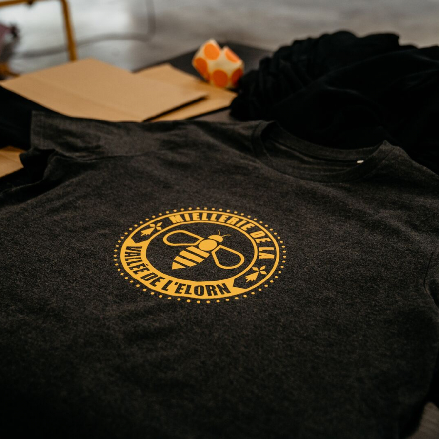 Miellerie de la Vallée de l'Élorn : des t-shirts bio personnalisés