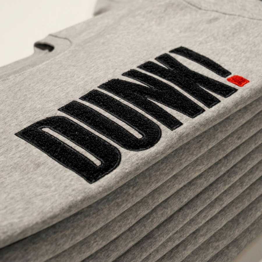 Dunk : des sweats en broderie bouclette