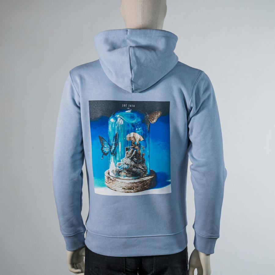 Jonathan Ouisse : sérigraphie d'une oeuvre sur sweats pour l'artiste