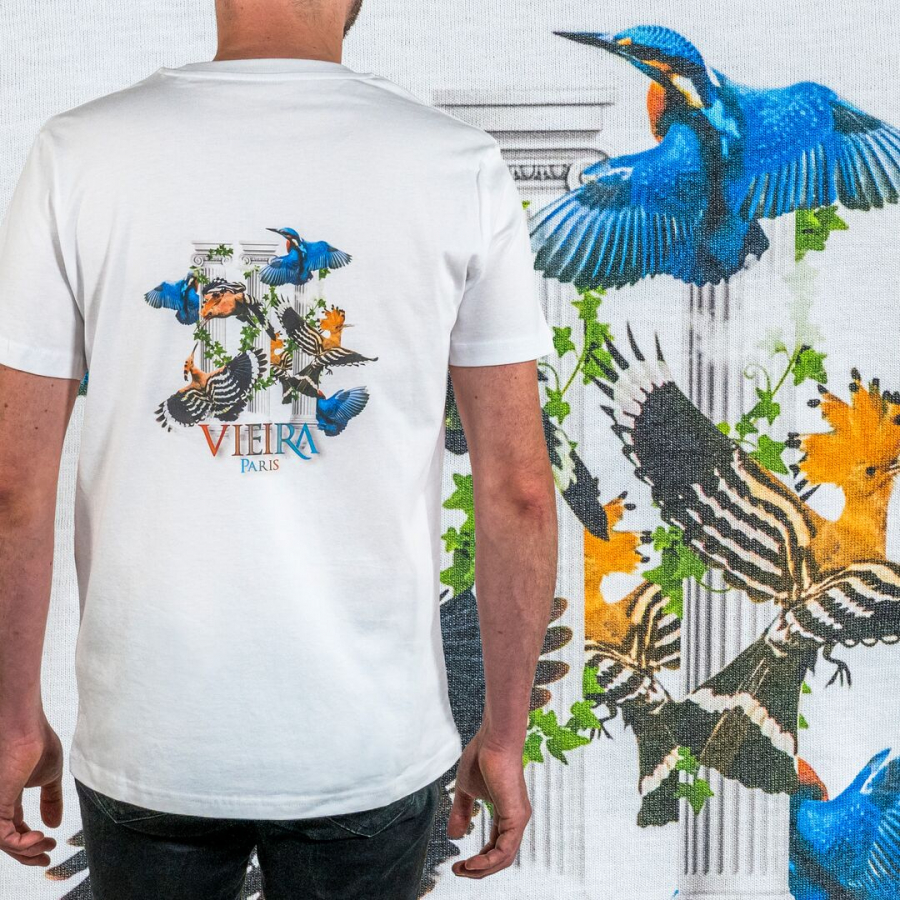 Vieira Paris : des t-shirts personnalisés en impression numérique pour sa marque